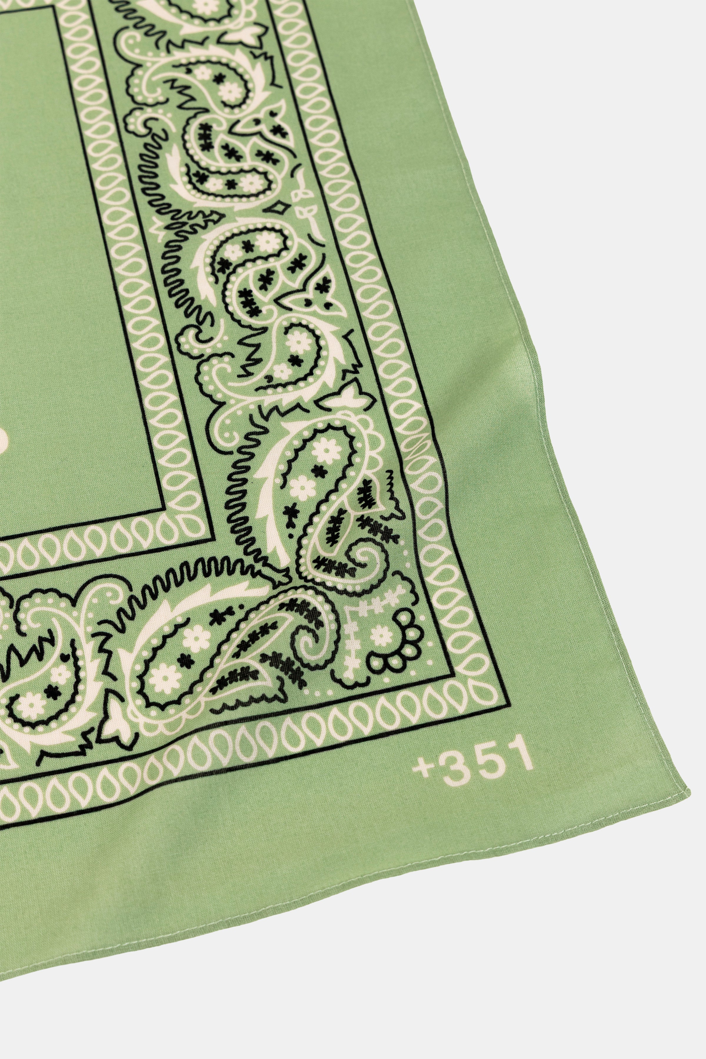 SCARF SUN IS LIFE WATER GREEN