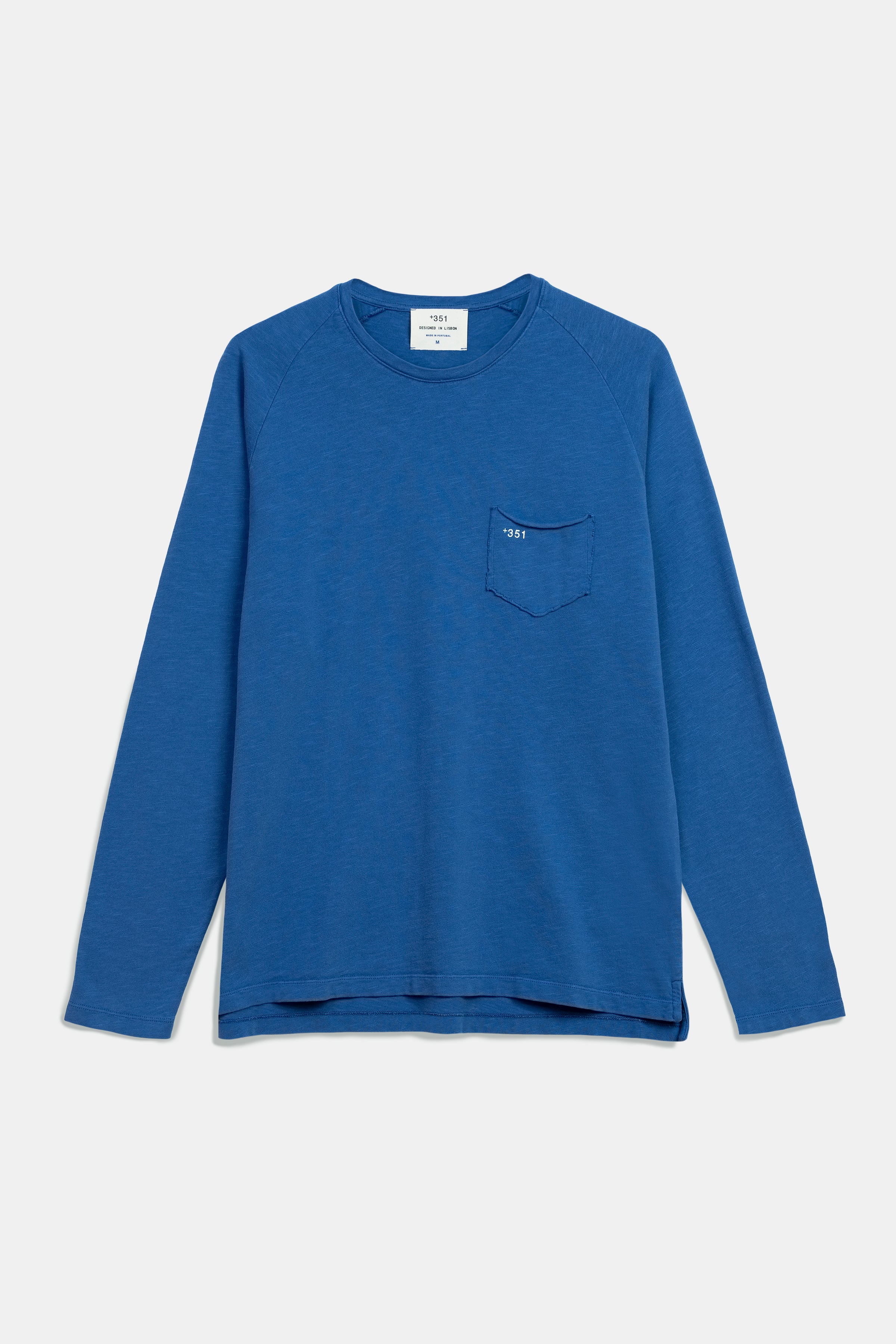 LONG SLEEVE ESSENTIAL STEEL BLUE