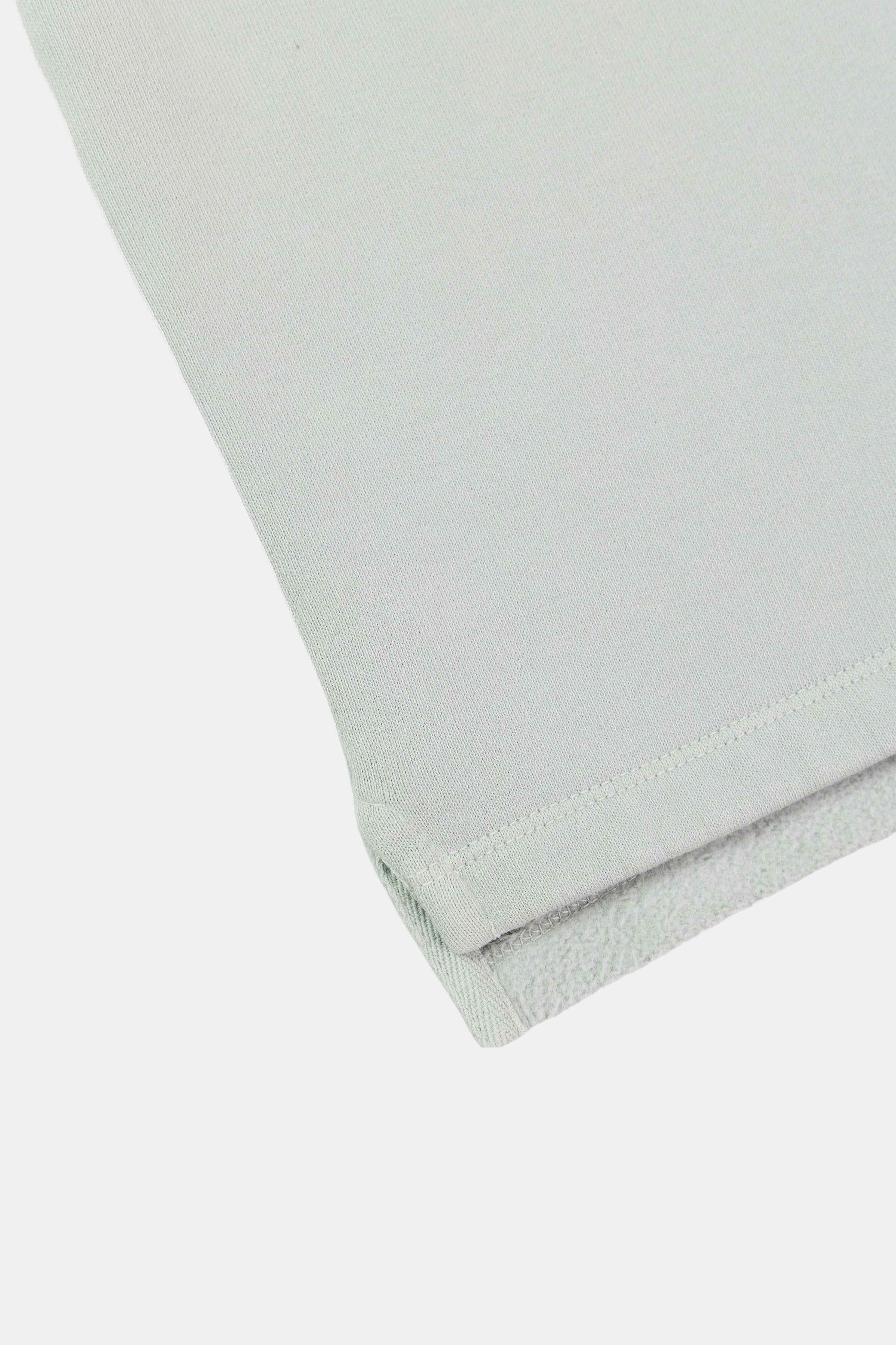 SWEATSHIRT ZIP ICE BLUE