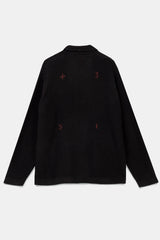 KNIT KIMONO CHARCOAL