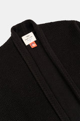KNIT KIMONO CHARCOAL