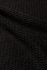 KNIT KIMONO CHARCOAL