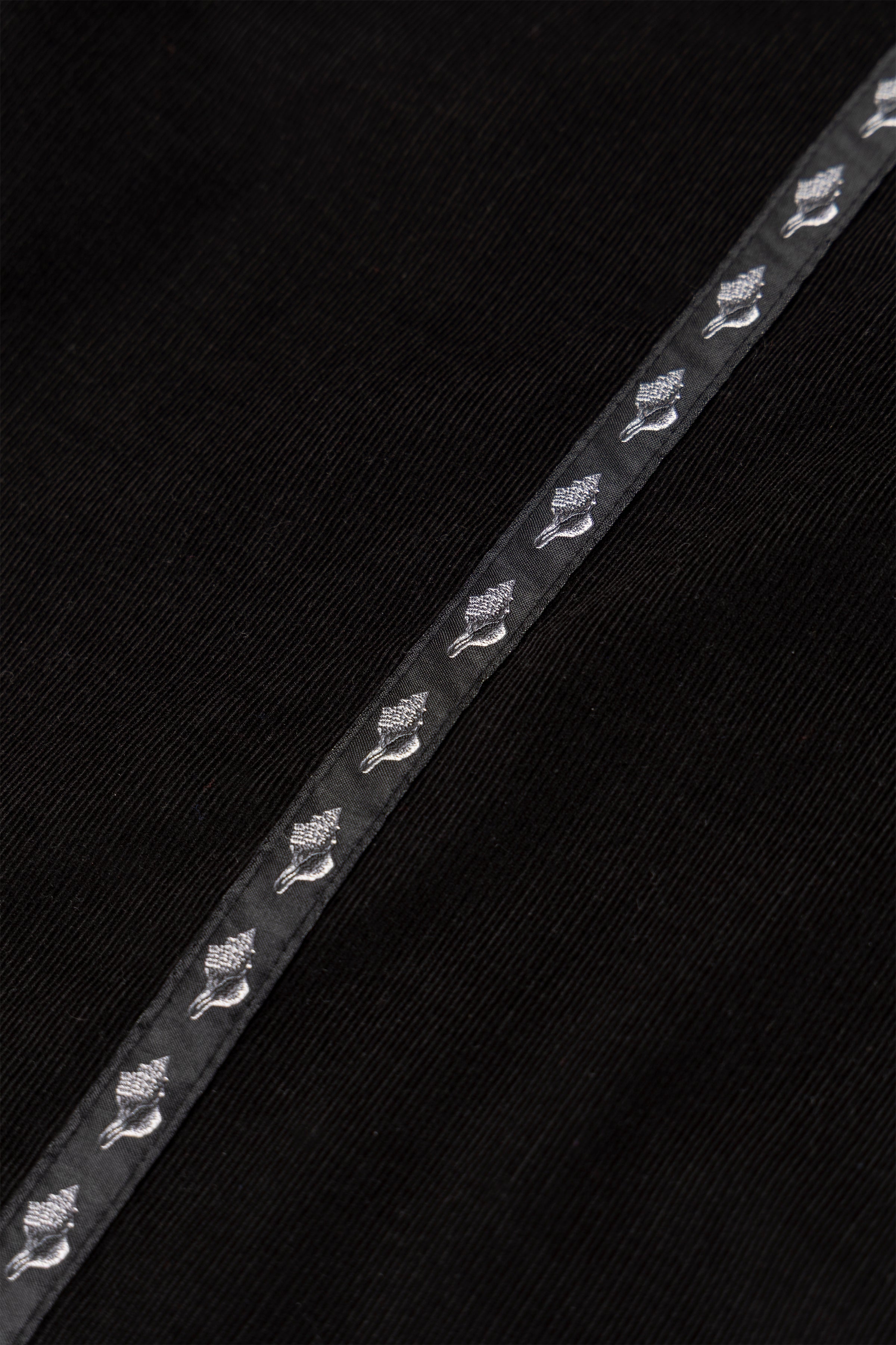PANTS CANVAS SEASHELL BLACK