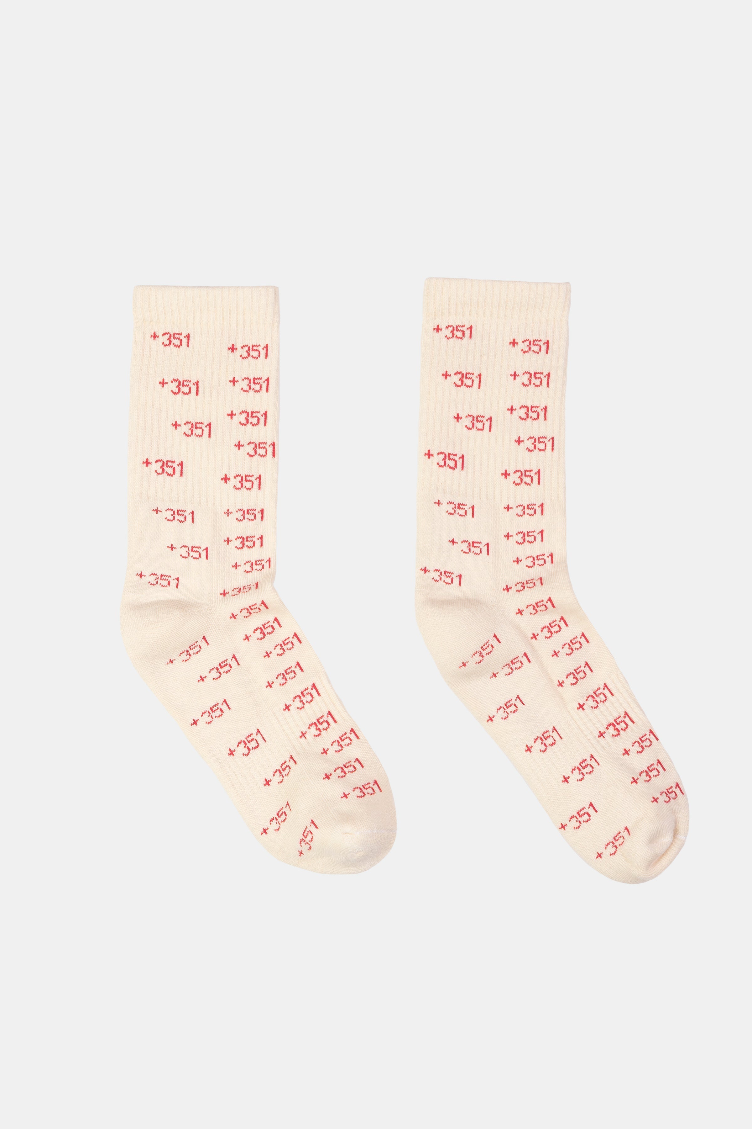 SOCKS CRU/FRAMBOISE