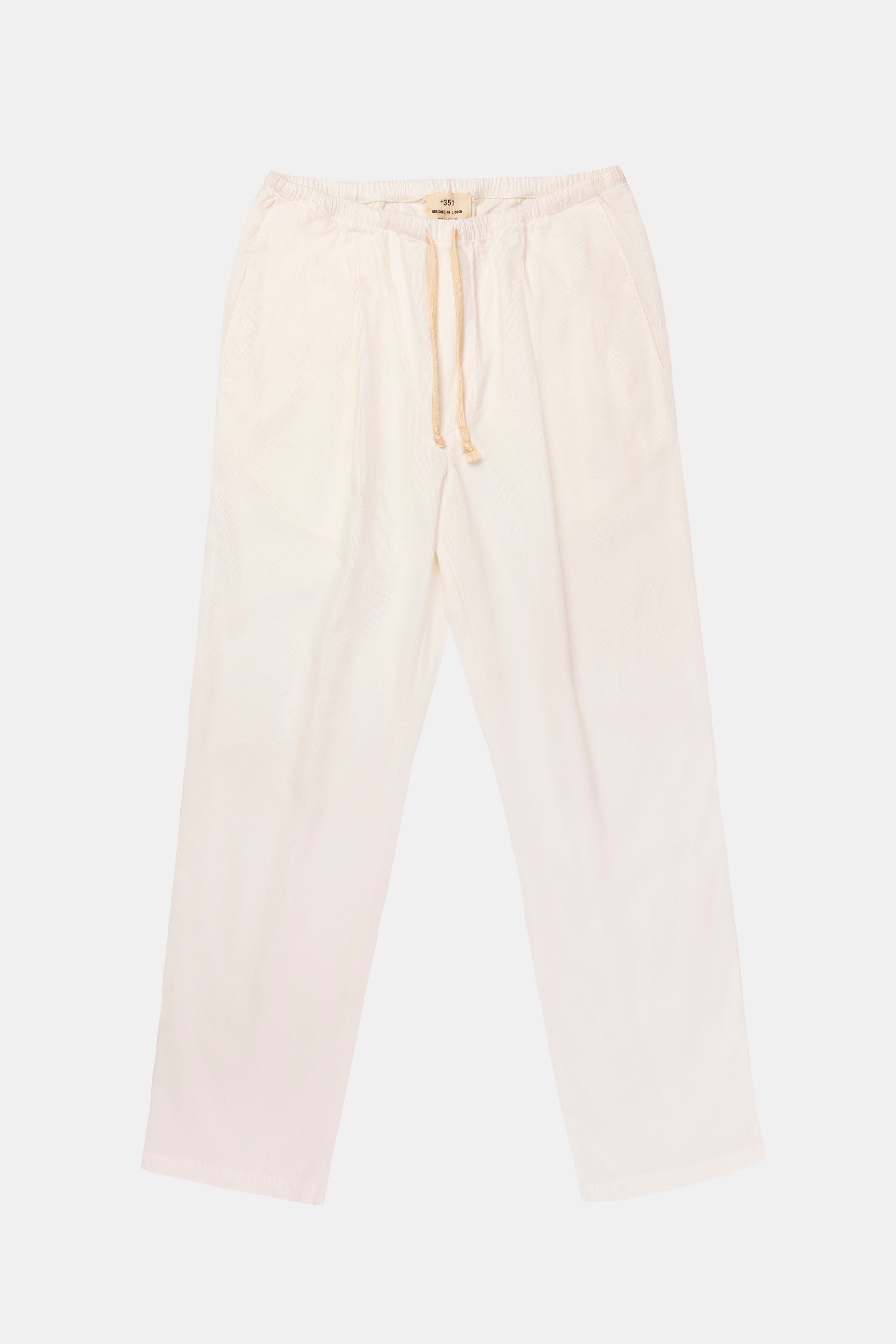 PANTS CHINO SMALL CORDS OFF-WHITE