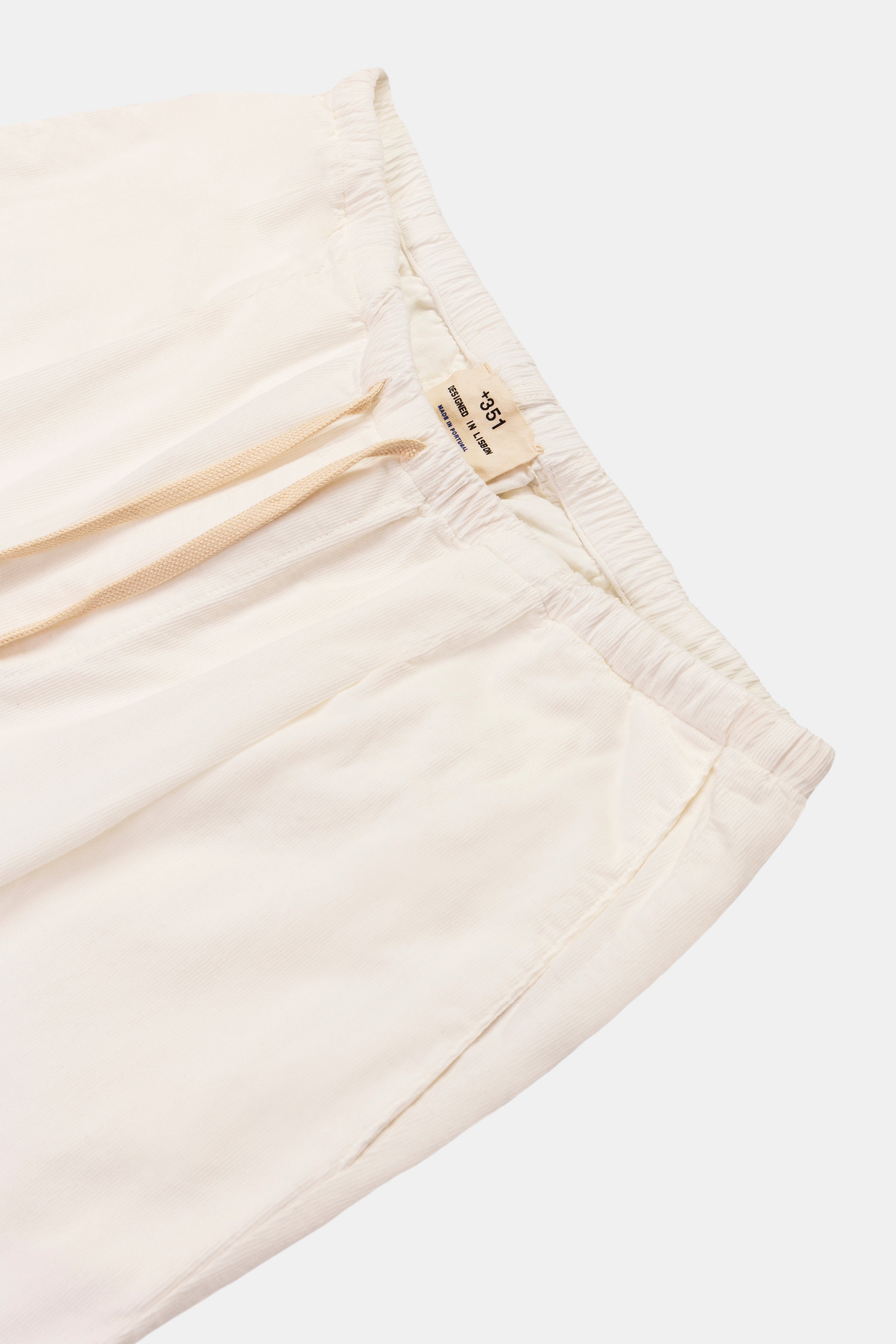 PANTS CHINO SMALL CORDS OFF-WHITE