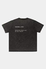 T-SHIRT GRAPHIC FOLDER BLACK FADE OUT