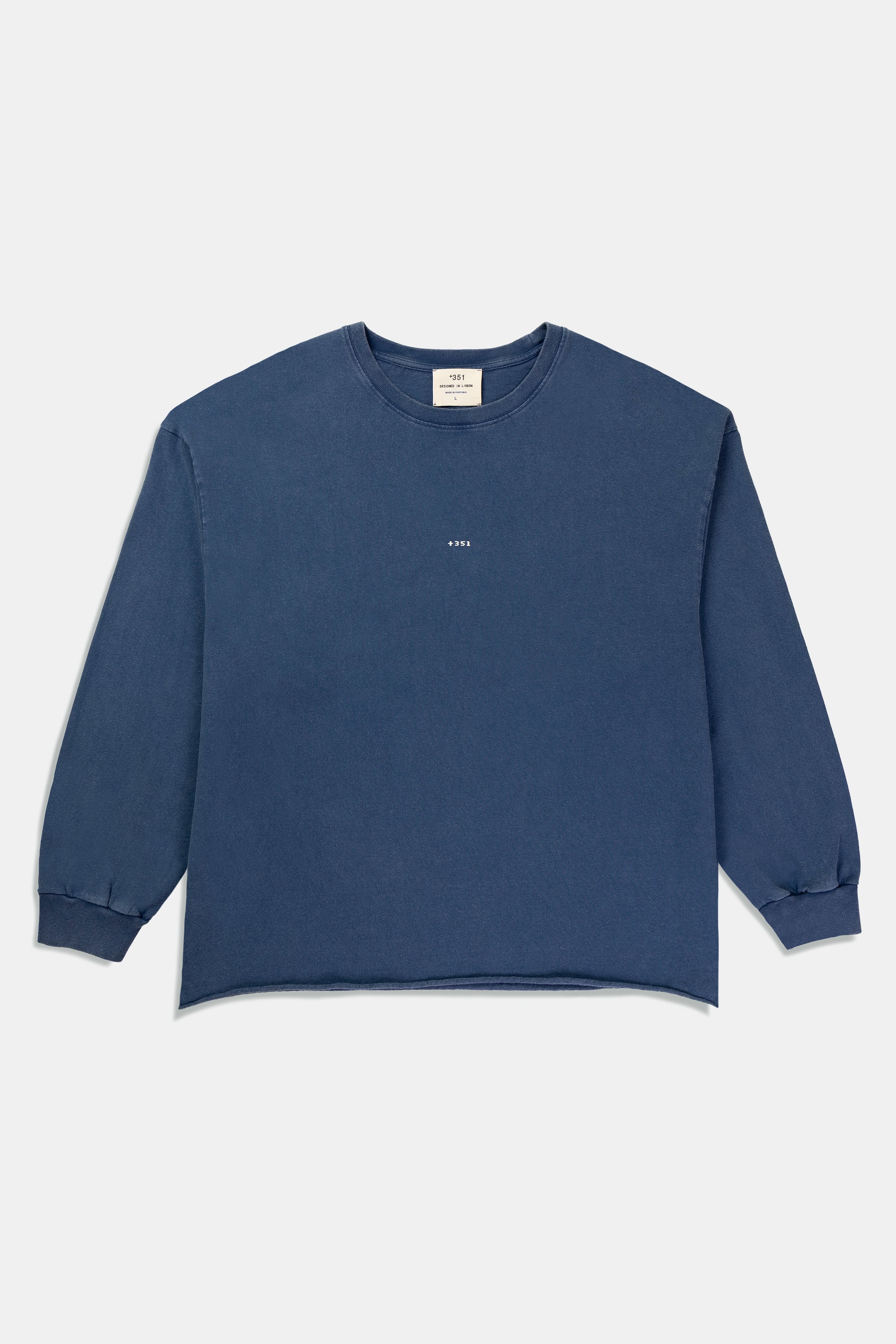 LONG SLEEVE GRAPHIC FOLDER PETROL