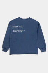 LONG SLEEVE GRAPHIC FOLDER PETROL