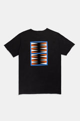 T-SHIRT GRAPHIC BACKGAMMON BLACK