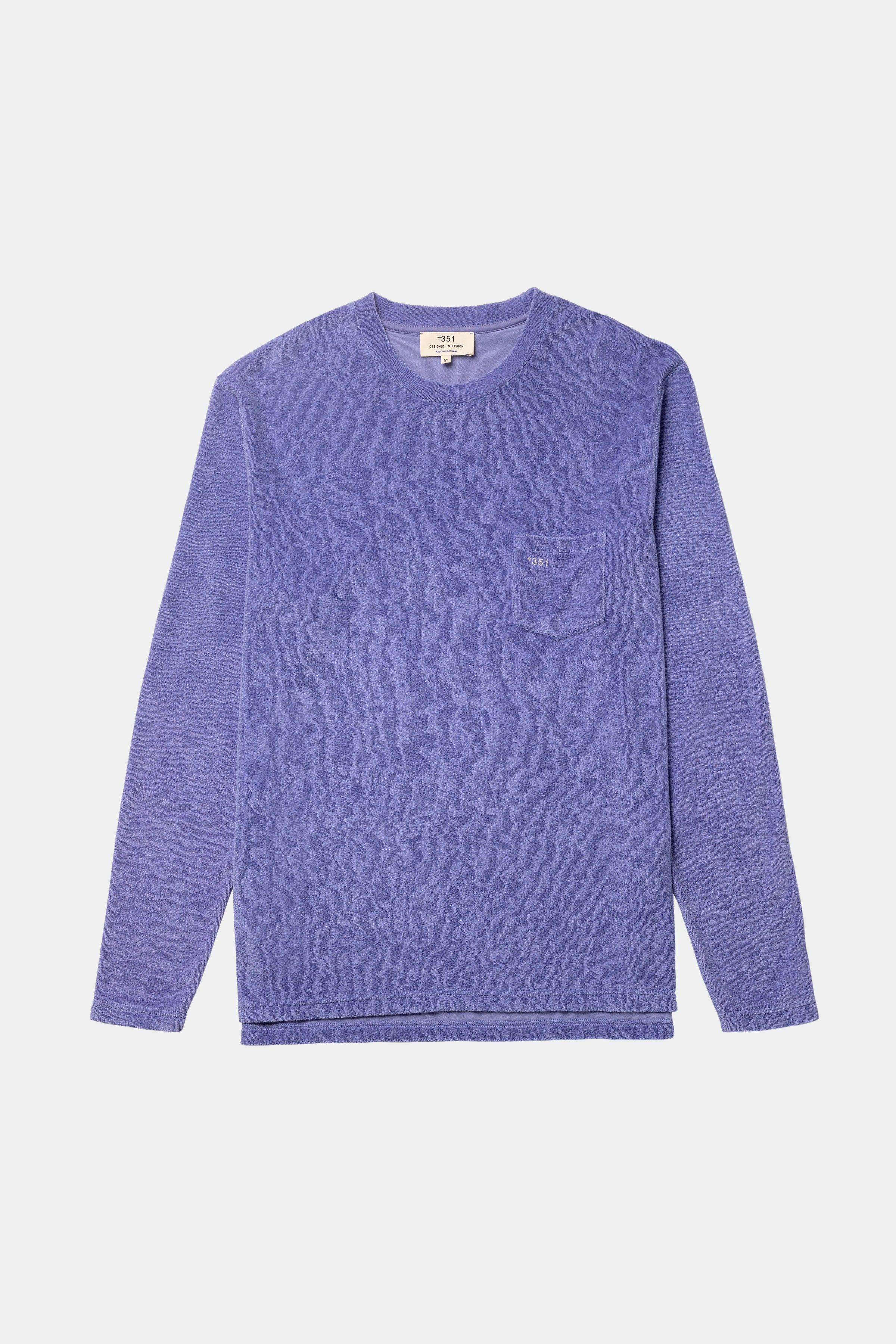 LONG SLEEVE TERRY PURPLE