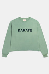 LONG SLEEVE RIB GRAPHIC KARATE