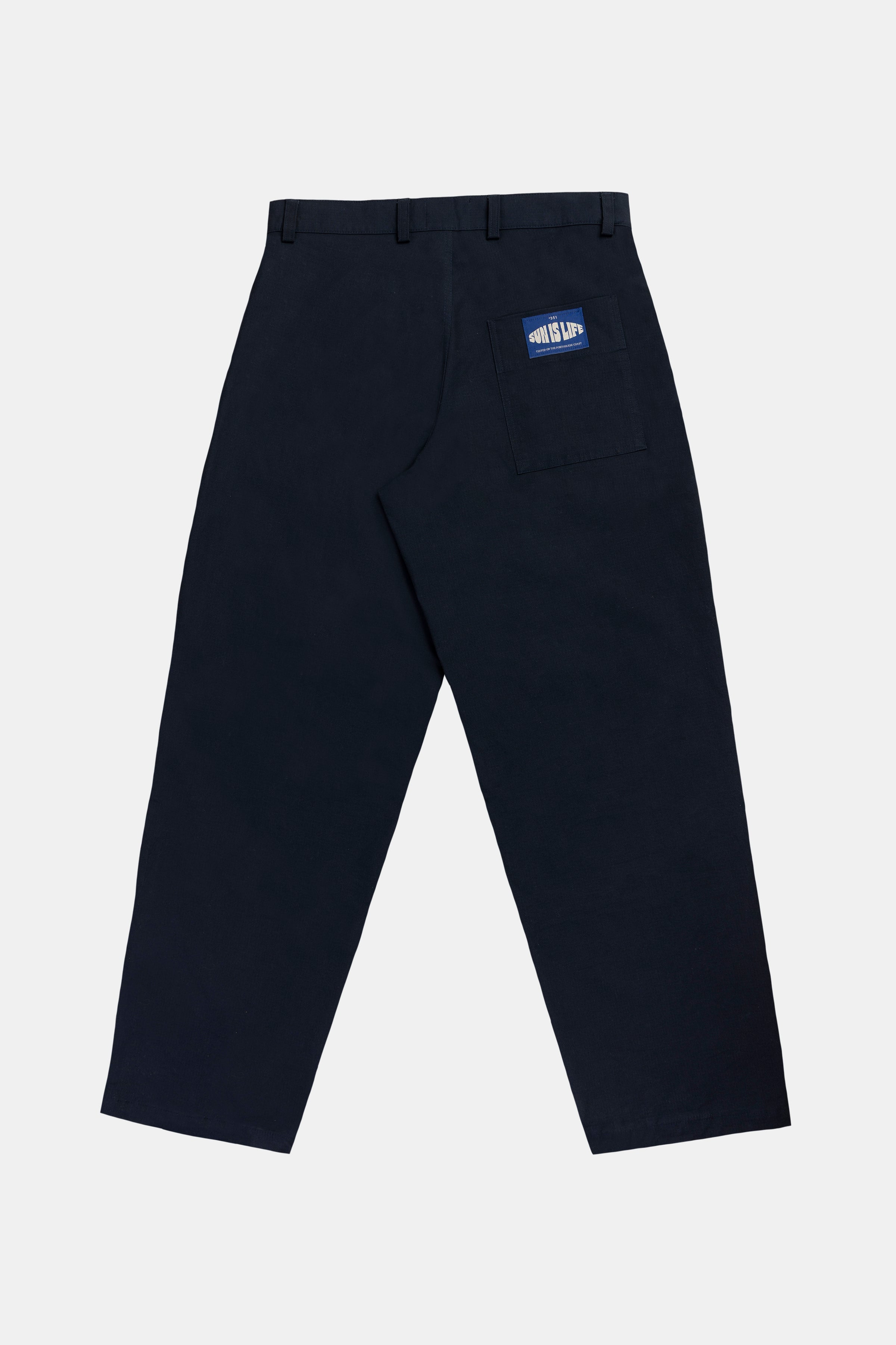 PANTS WAFFLE BLUE