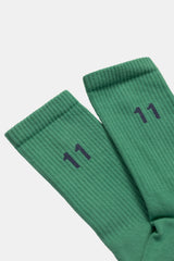 SOCKS GRAPHIC 11 PASTEL GREEN