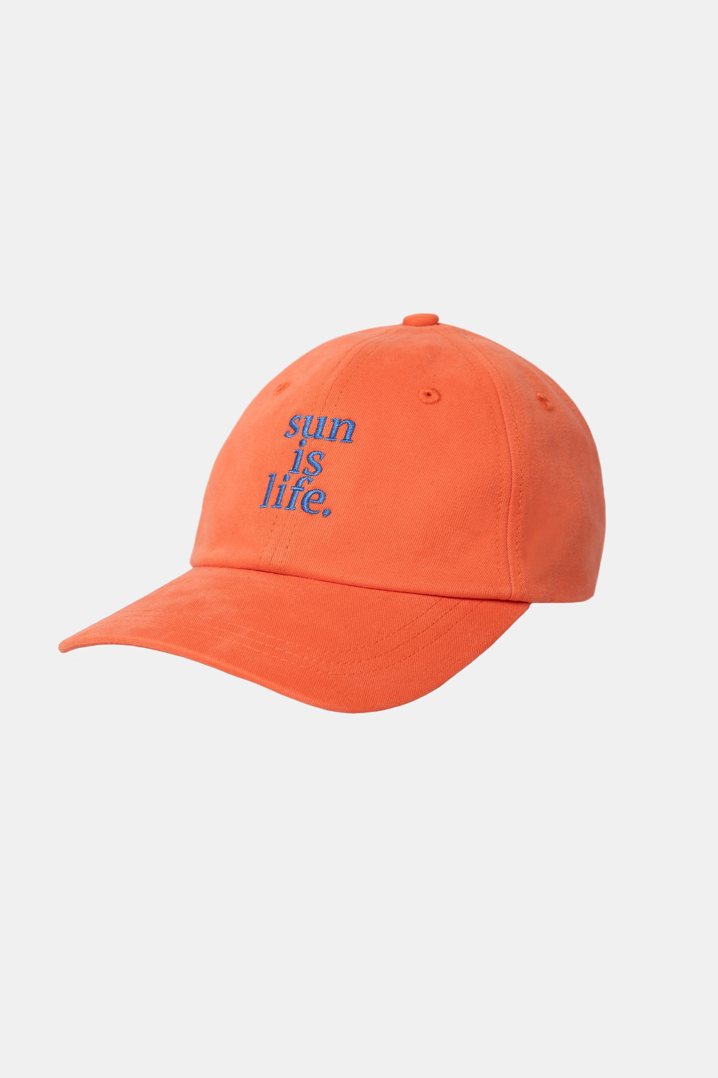 BASEBALL CAP SUN IS LIFE TANGERINE