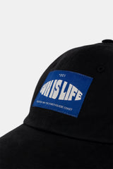 BASEBALL CAP SUN IS LIFE TAG CHARCOAL