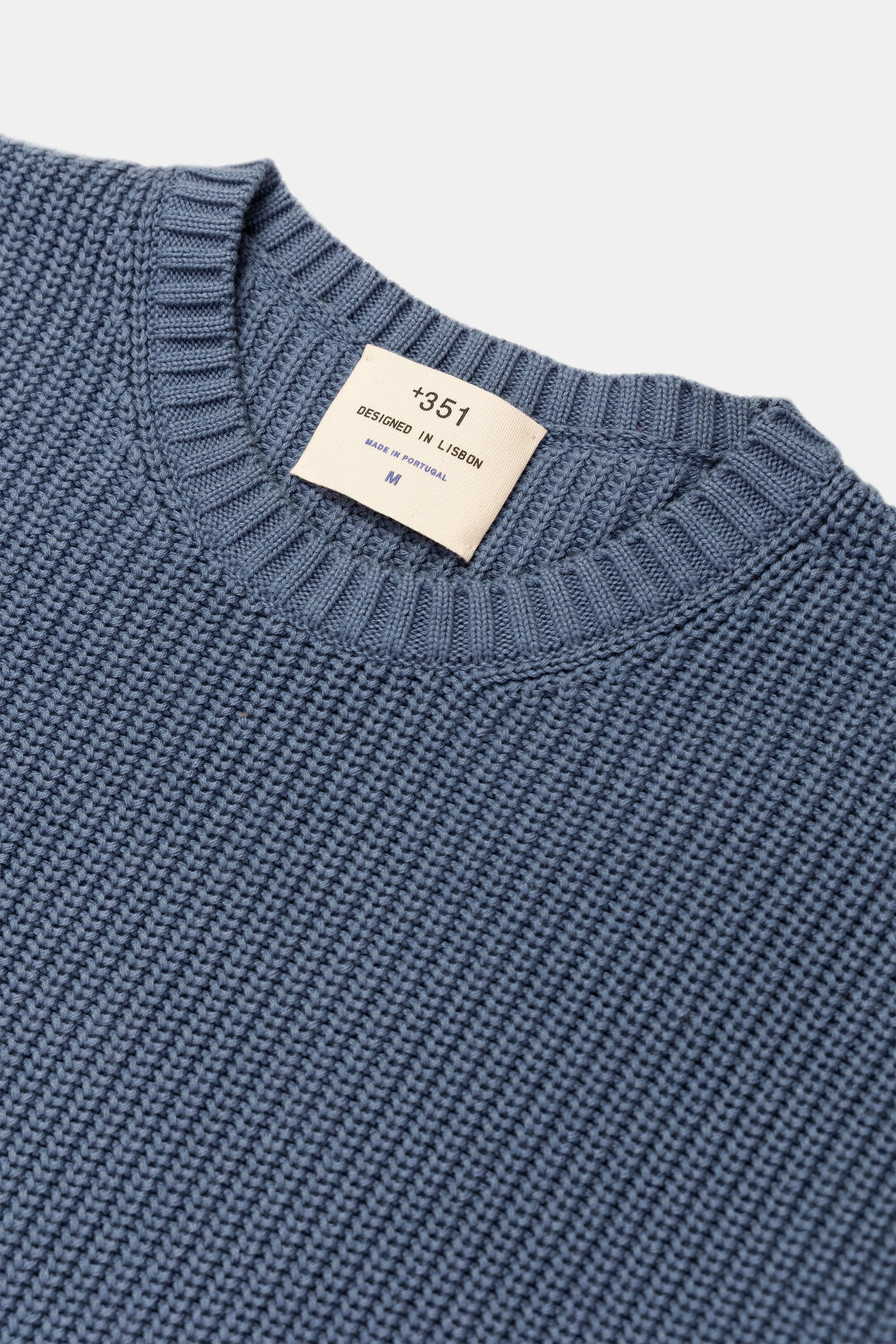 KNIT SWEATER PETROL