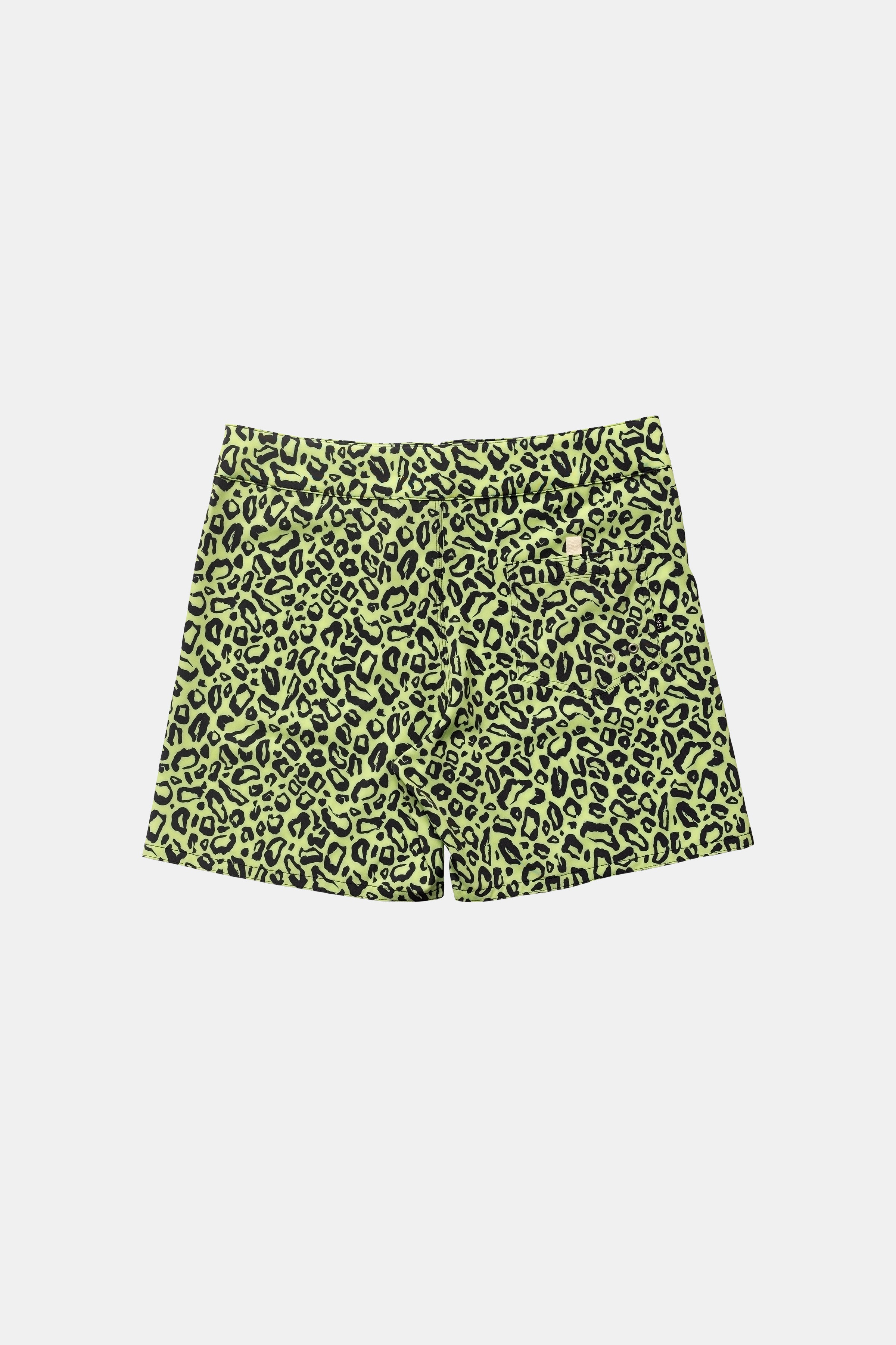 BOARDSHORTS LEOPARD NEON GREEN