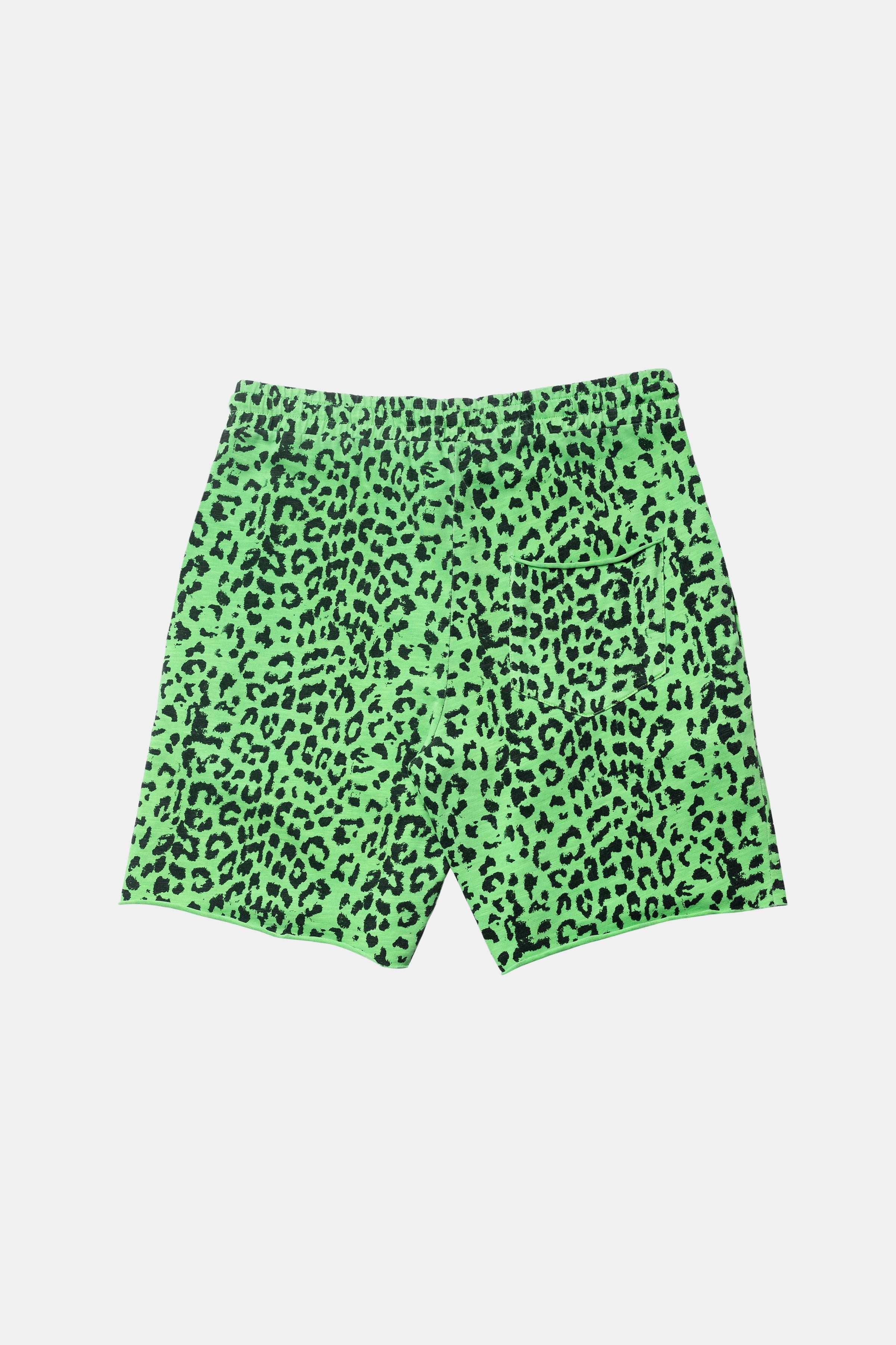 WALKSHORTS LEOPARD NEON GREEN