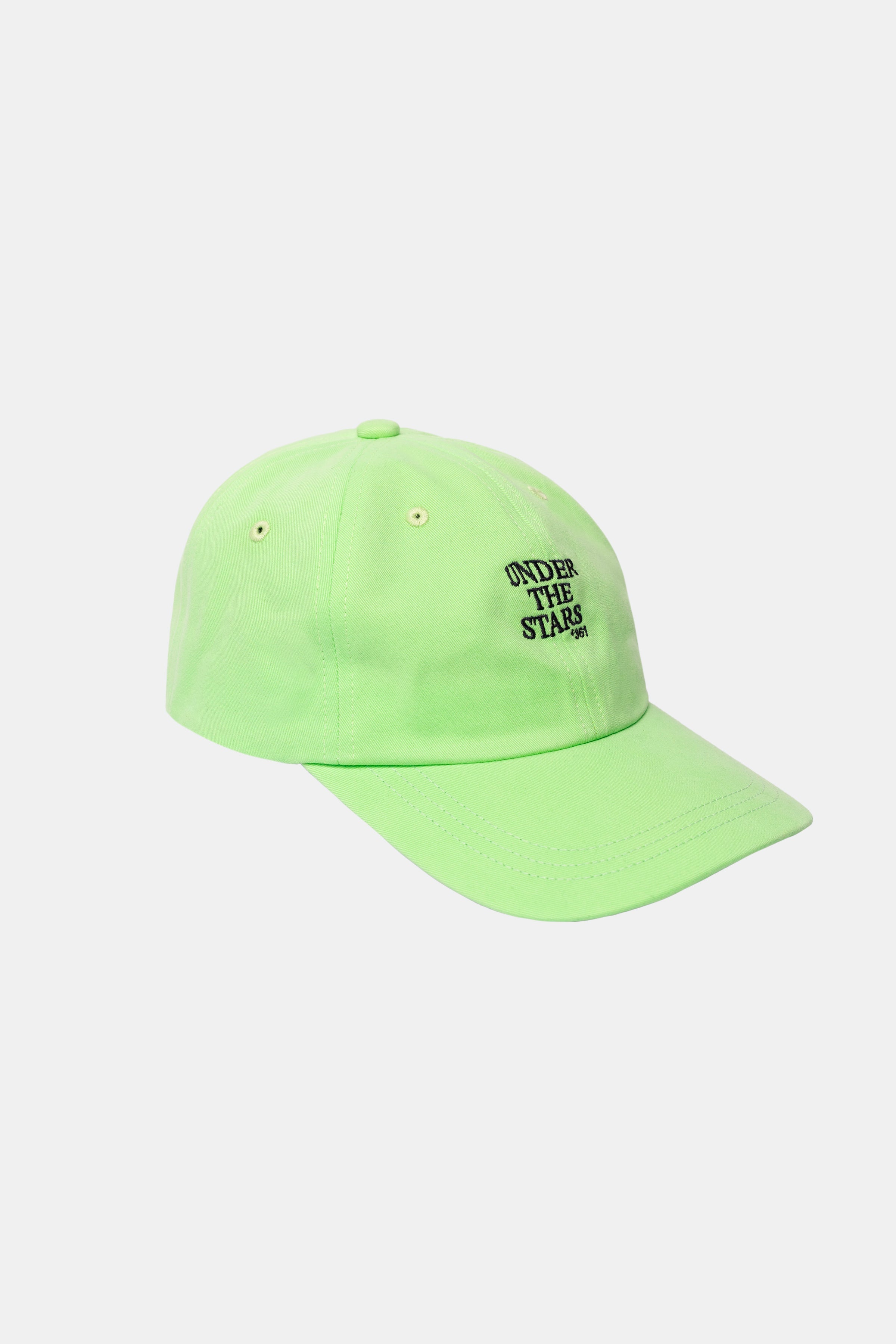 BASEBALL CAP UNDER THE STARS NEON GREEN