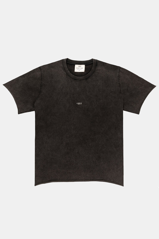 TSHIRT ESSENCIAL HEAVY WEIGHT FOLDER CHARCOAL
