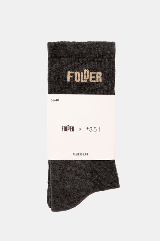 SOCKS FOLDER CHARCOAL