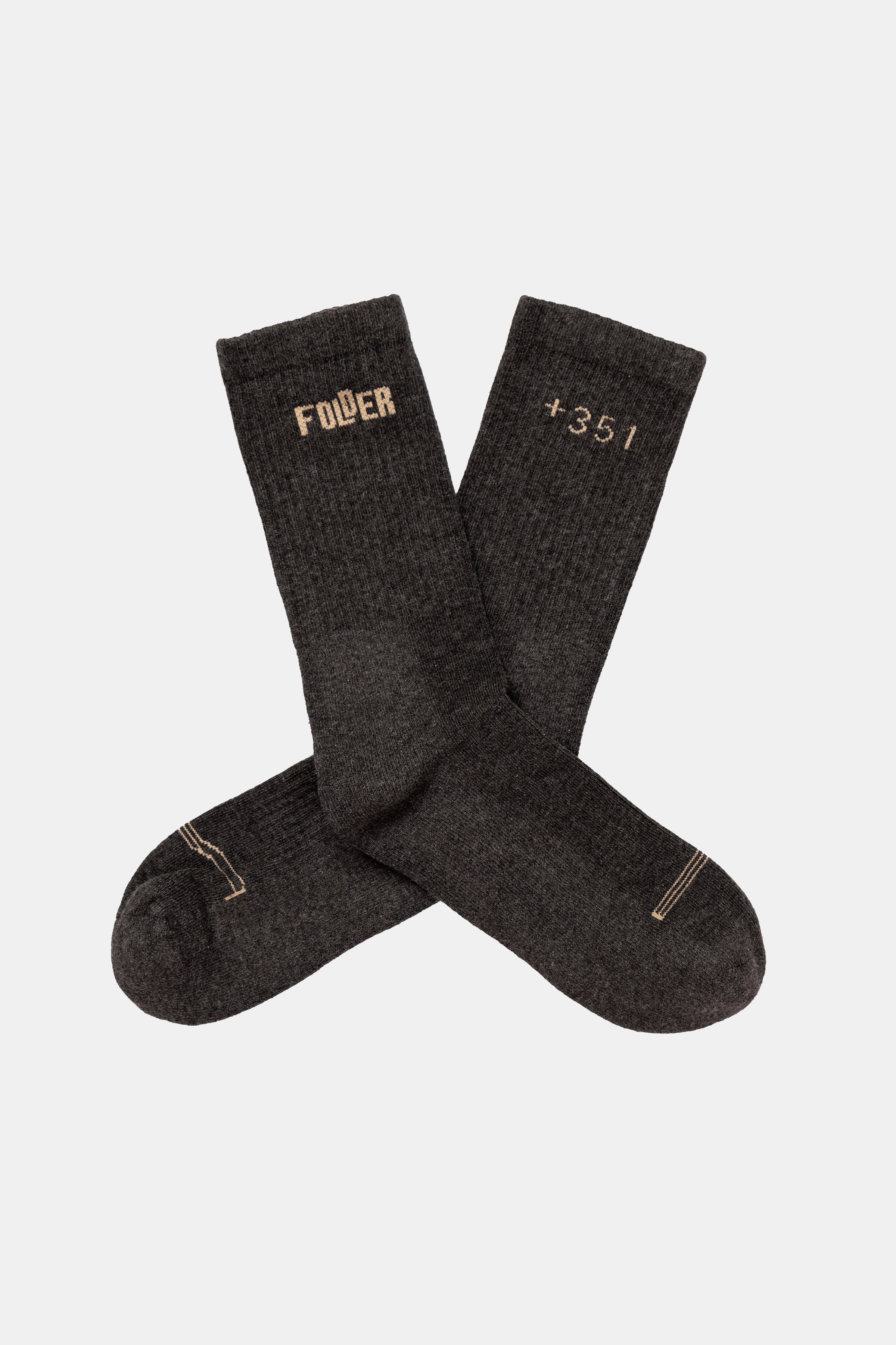 SOCKS FOLDER CHARCOAL
