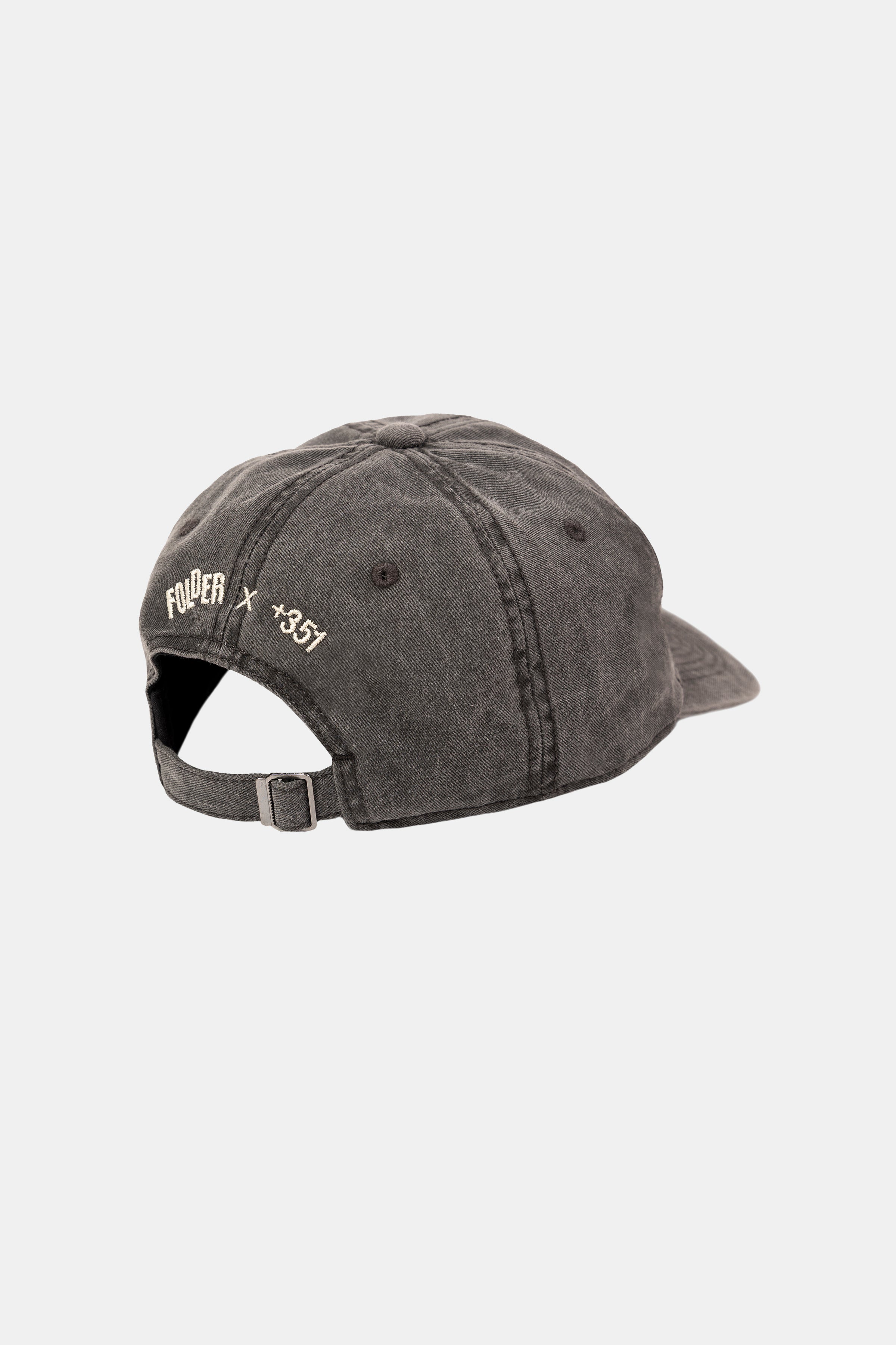 BASEBALL CAP FOLDER CHARCOAL