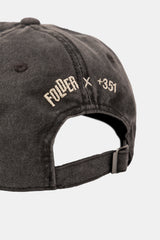 BASEBALL CAP FOLDER CHARCOAL