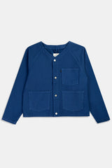 BASEBALL JACKET PETROL