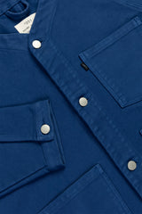 BASEBALL JACKET PETROL