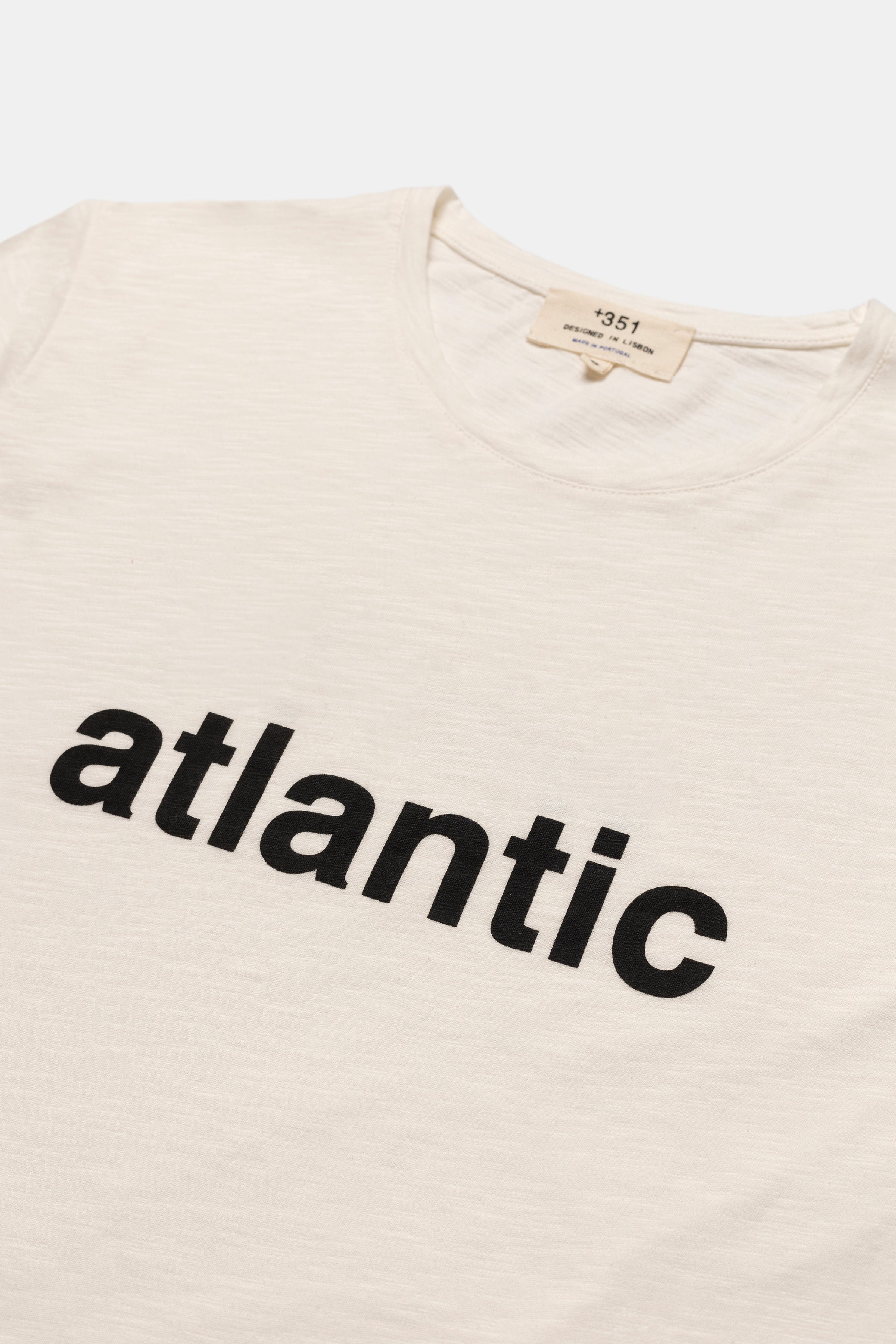 T-SHIRT ATLANTIC OFF-WHITE/CHARCOAL
