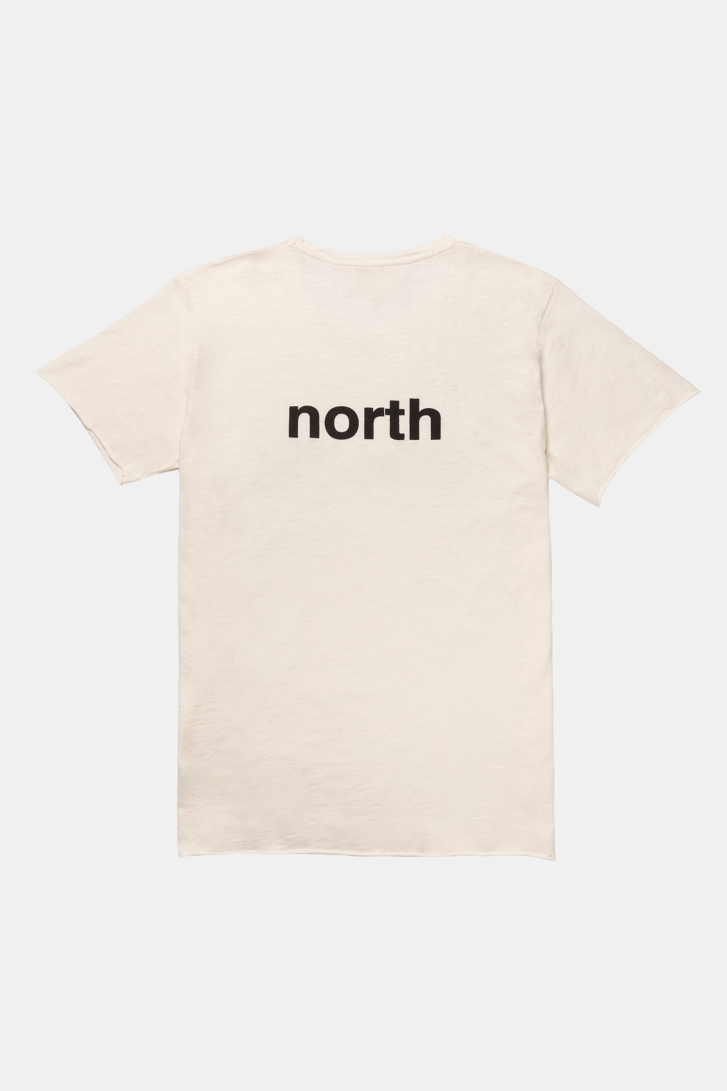 T-SHIRT ATLANTIC OFF-WHITE/CHARCOAL