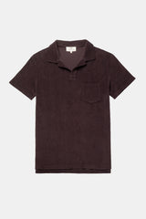 POLO TERRY CHARCOAL LILAS