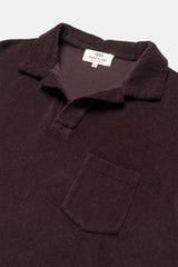 POLO TERRY CHARCOAL LILAS