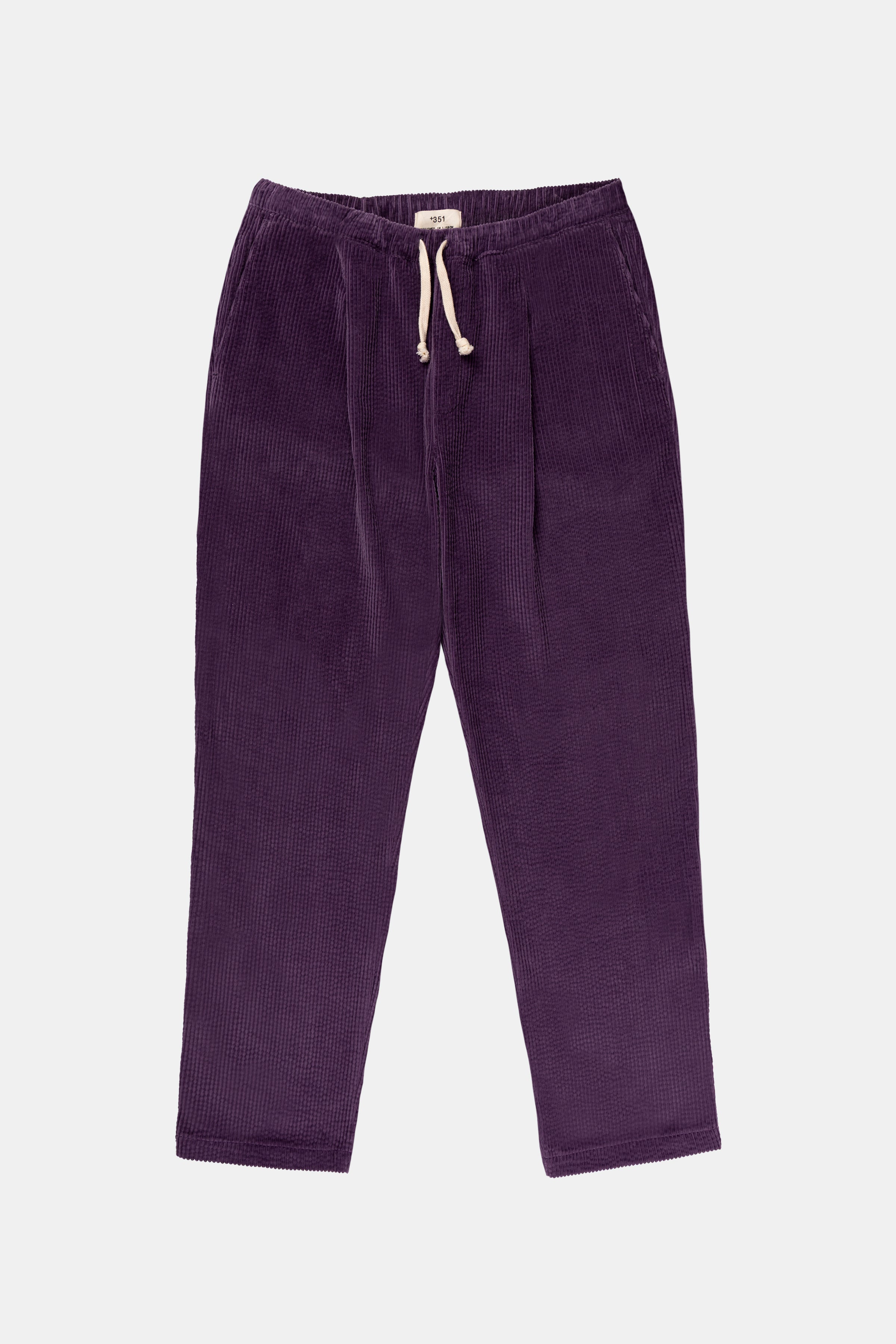 PANTS CHINO CORDS PLUM