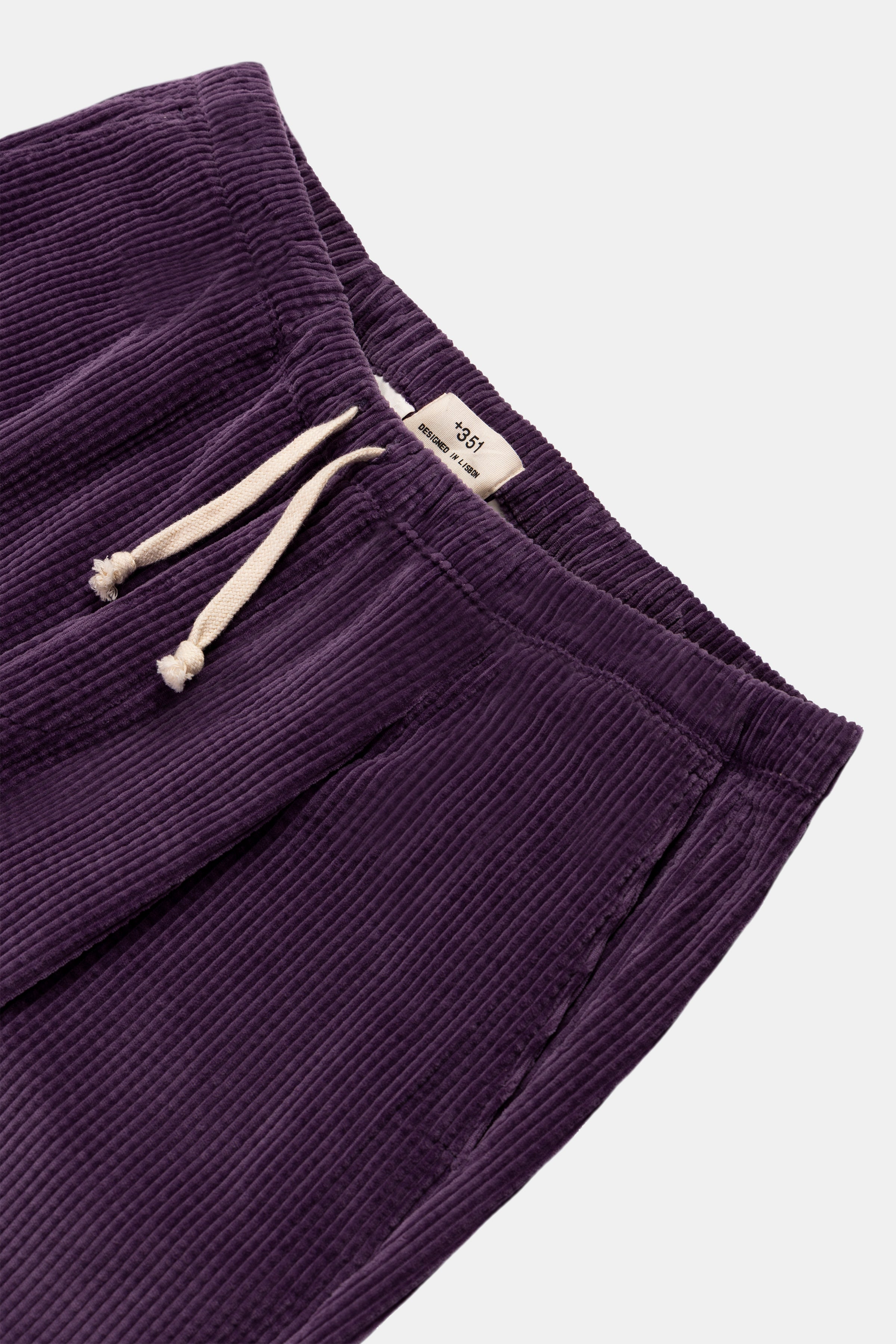 PANTS CHINO CORDS PLUM