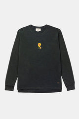 LONG SLEEVE GRAPHIC BLOOMING CHARCOAL