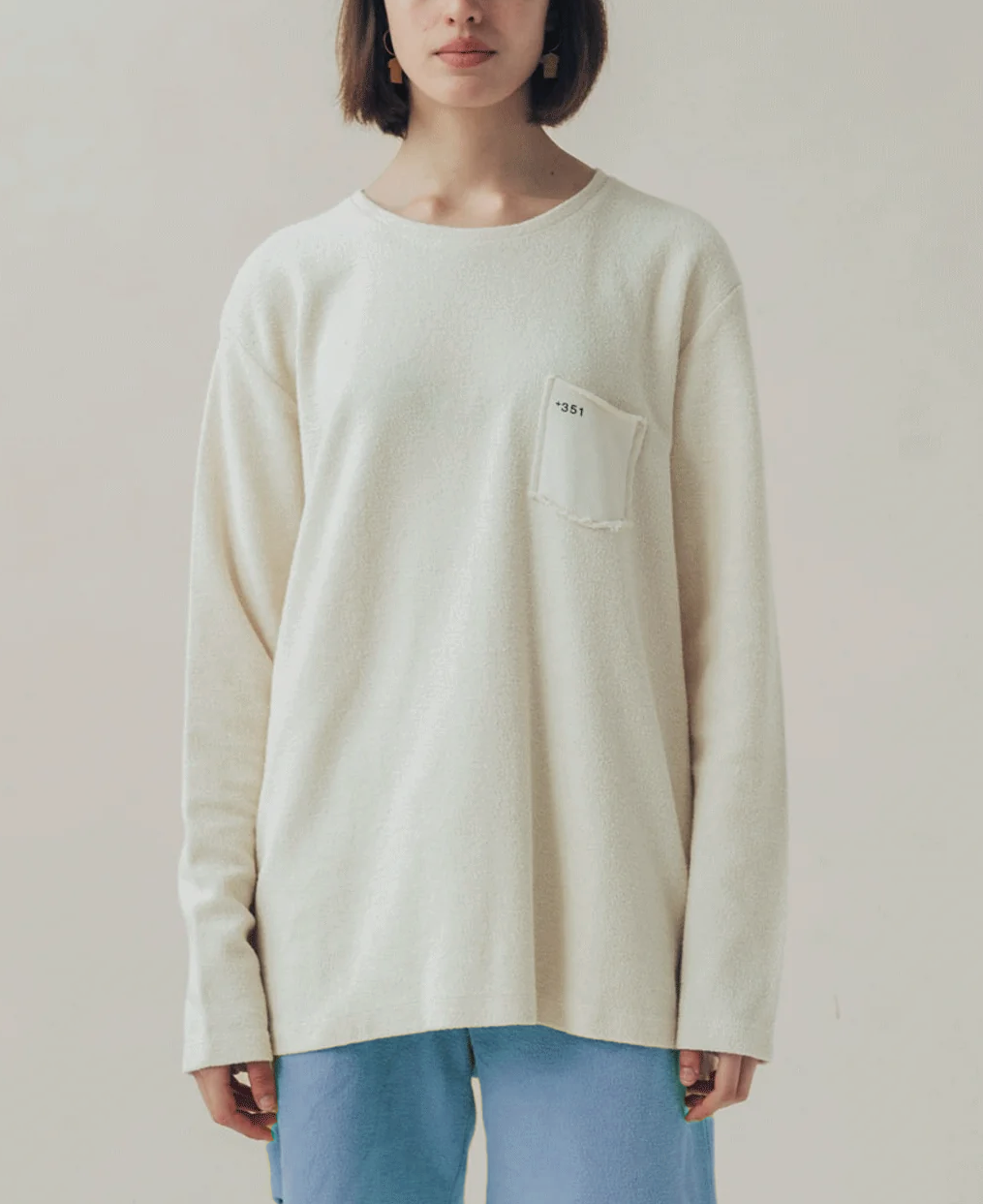 SWEATSHIRT RUSTIC OFF WHITE