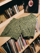 WALKSHORTS LEOPARD GREEN