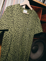 T-SHIRT LEOPARD GREEN