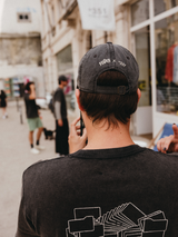 BASEBALL CAP FOLDER CHARCOAL