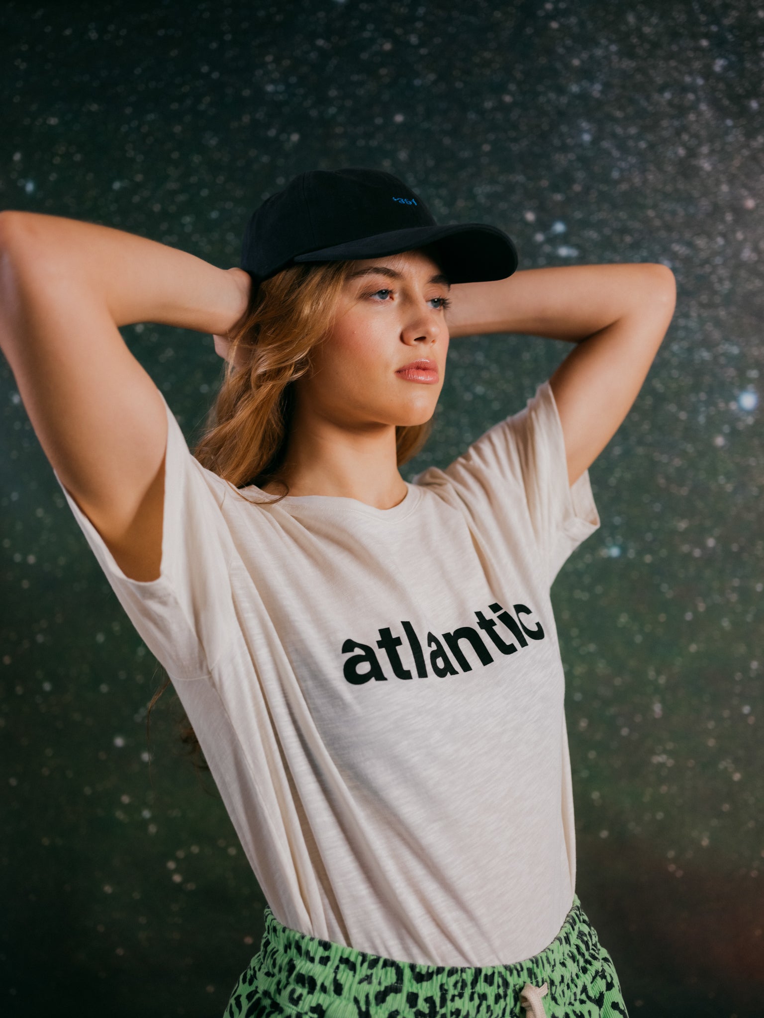 T-SHIRT ATLANTIC OFF-WHITE/CHARCOAL