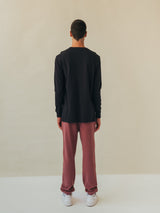 LONG SLEEVE GRAPHIC ONLY YOU BABY CHARCOAL /AUBERGINE