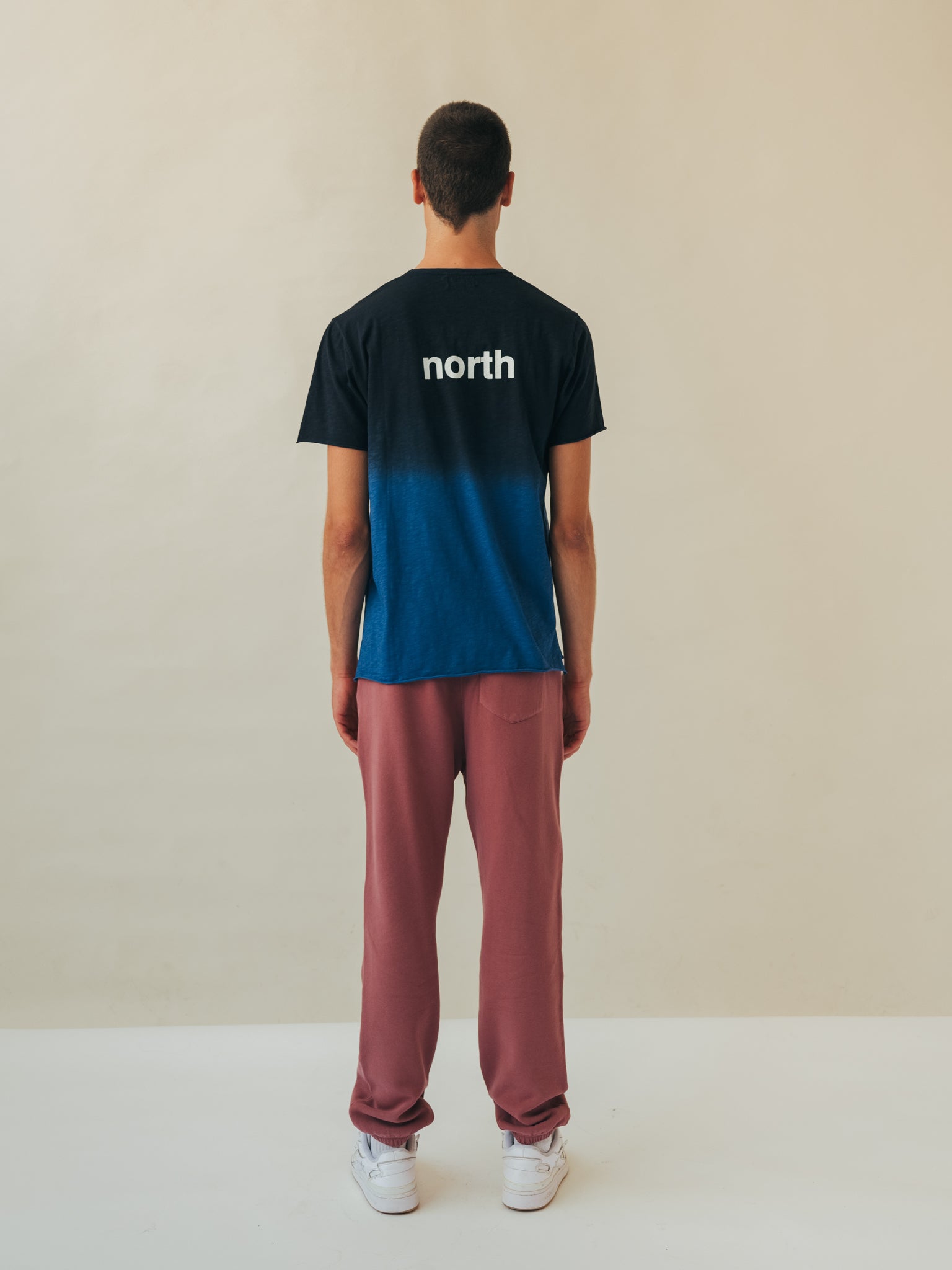 T-SHIRT ATLANTIC DEGRADEE/OFF-WHITE