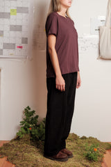 PANTS BAGGY CORDS BLACK