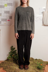 LONG SLEEVE ESSENTIAL BLACK EXTRA FADE OUT