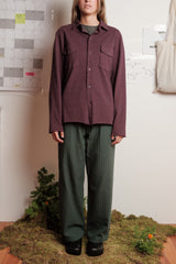 PANTS FLANNEL DEEP GREEN
