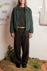 BOMBER JACKET CORDS DEEP GREEN