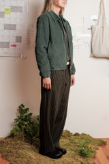 BOMBER JACKET CORDS DEEP GREEN